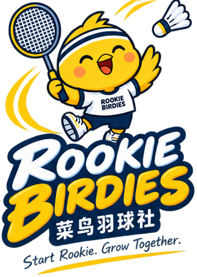 Rookie Birdies mascot logo